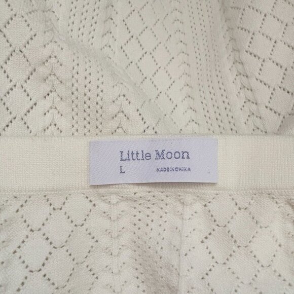 Aritzia Little Moon SET Balmy + Rico Tube Top/High Rise Knit Midi Skirt Birch - Picture 9 of 11